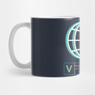 V is For Vegan on World Vegan Day and Everyday Mug